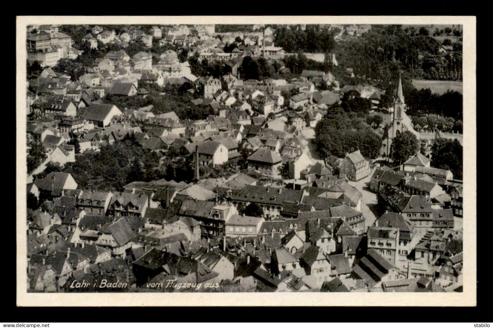 ALLEMAGNE - LAHR-BADEN - VOM FLUGZEUG AUS - Lahr