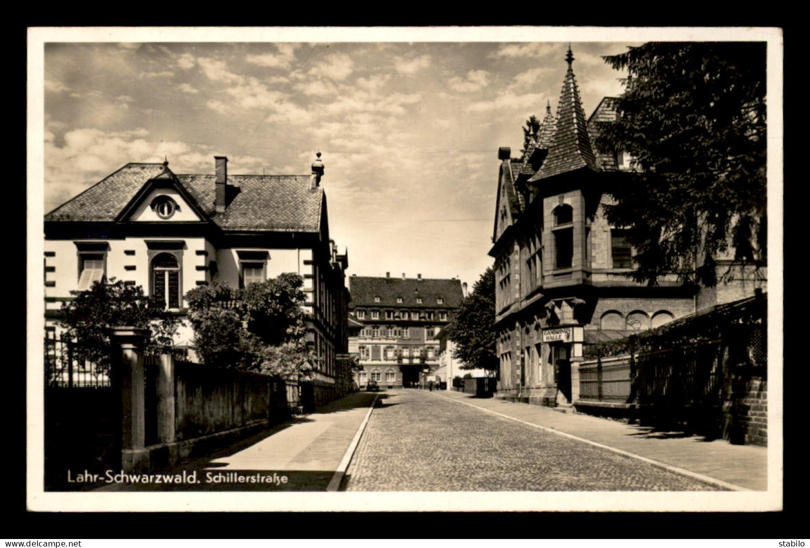 ALLEMAGNE - LAHR-BADEN - SCHWARZWALD - SCHILLERSTRASSE - Lahr