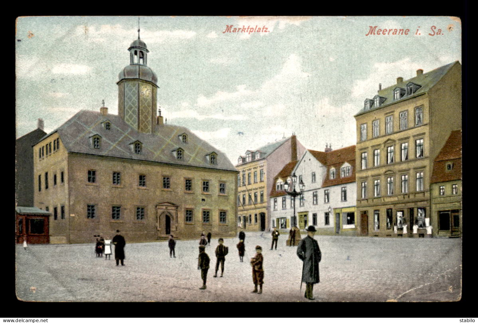 ALLEMAGNE - MEERANE - MARKTPLATZ - VOIR ETAT - Meerane