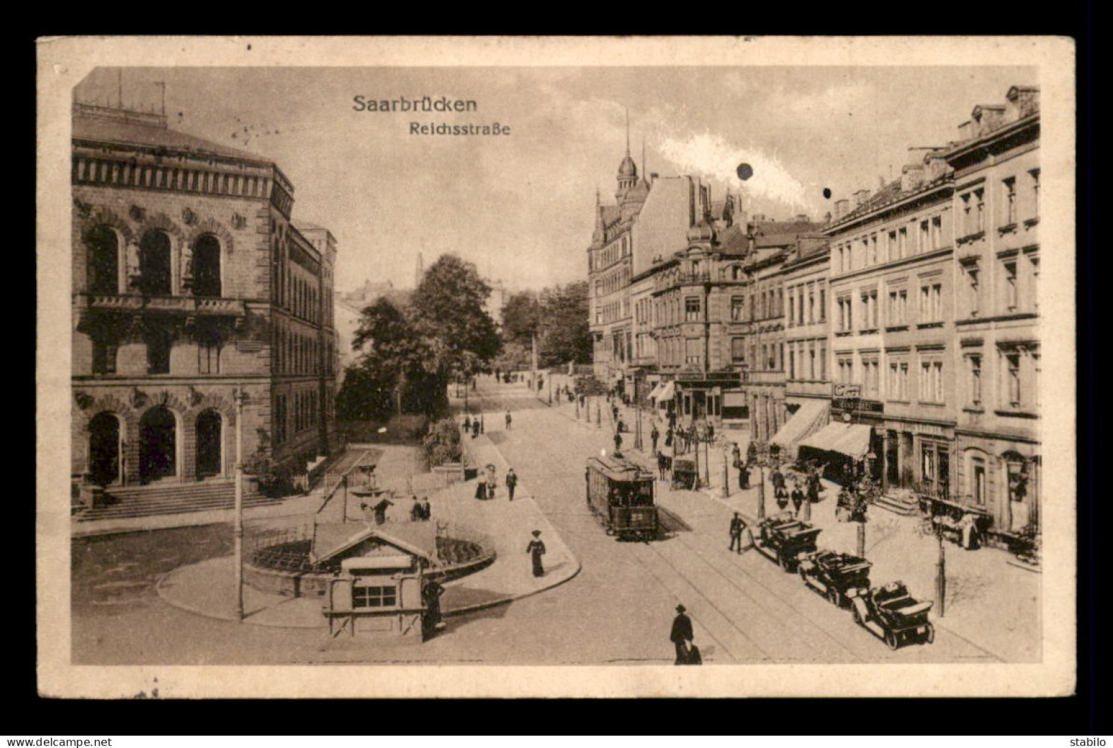 ALLEMAGNE - SAARBRUCKEN - REICHSSTRASSE - Saarbrücken