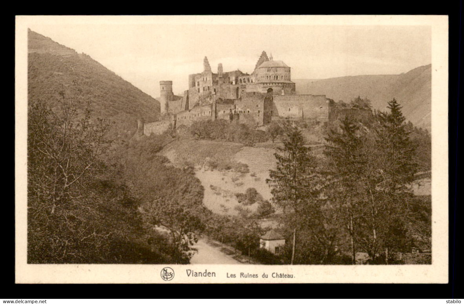 LUXEMBOURG - VIANDEN - LES RUINES DU CHATEAU - Vianden