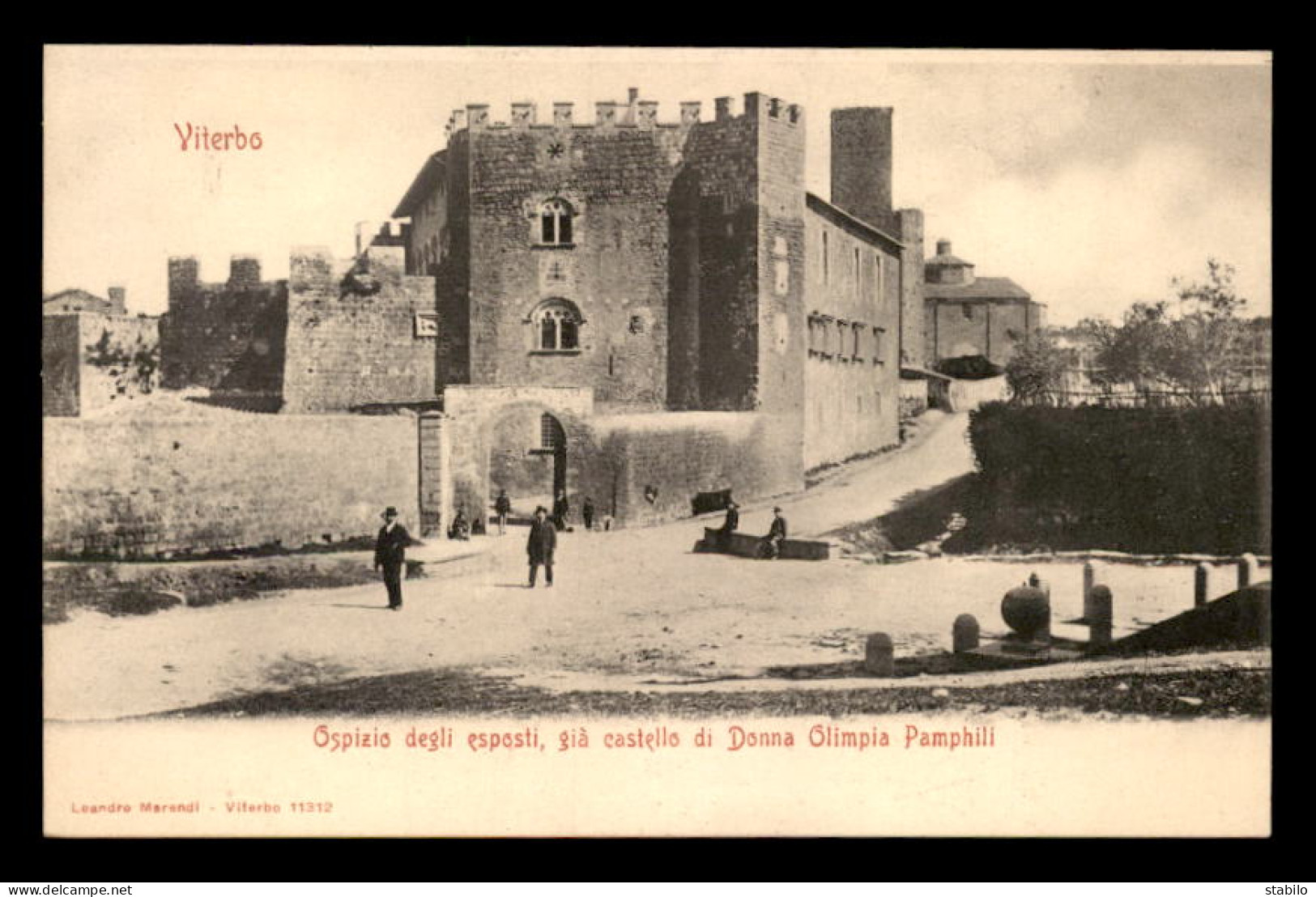 ITALIE - VITERBO - OSPIZIO DEGLI ESPOSTI GIA CASTELLO DI DONNA OLIMPIA PAMPHILI - Viterbo