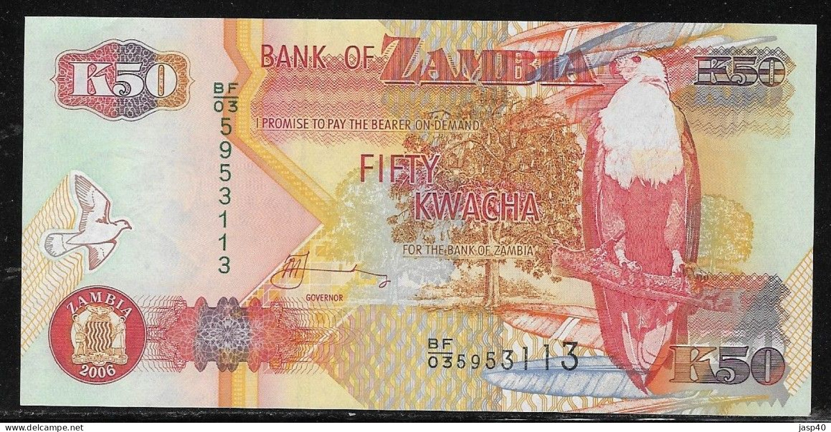 ZAMBIA - 50 KWACHA - Sambia