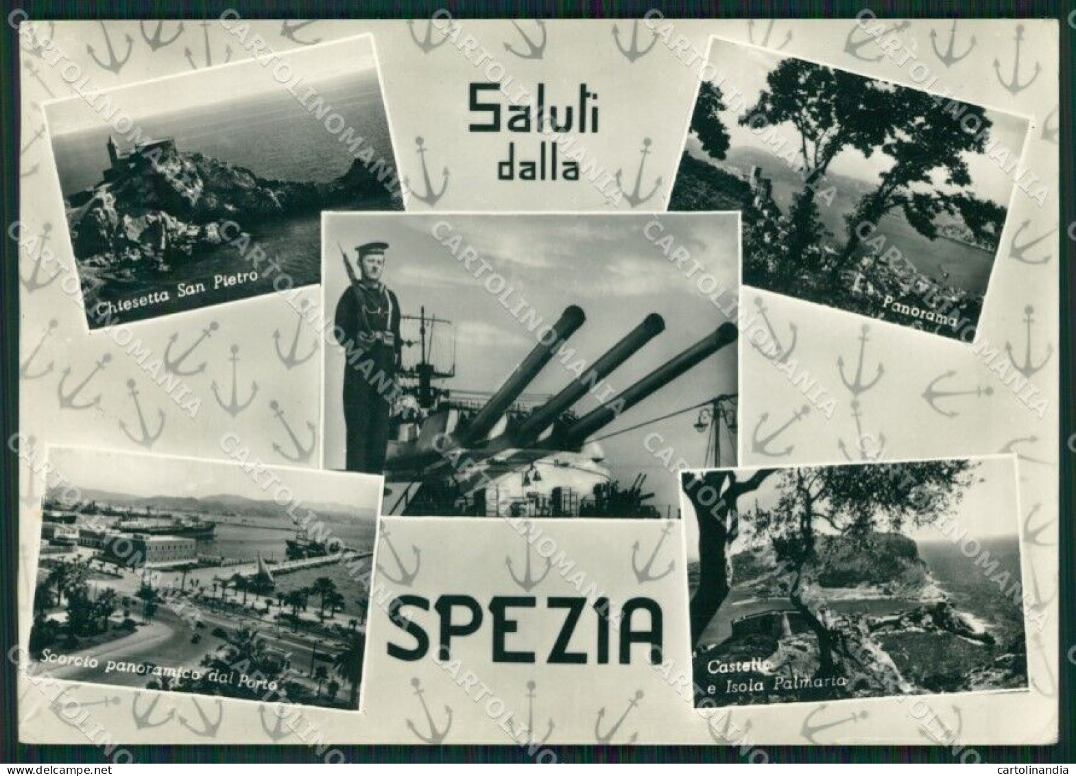 La Spezia Città Saluti Da Foto FG Cartolina ZK5840 - La Spezia