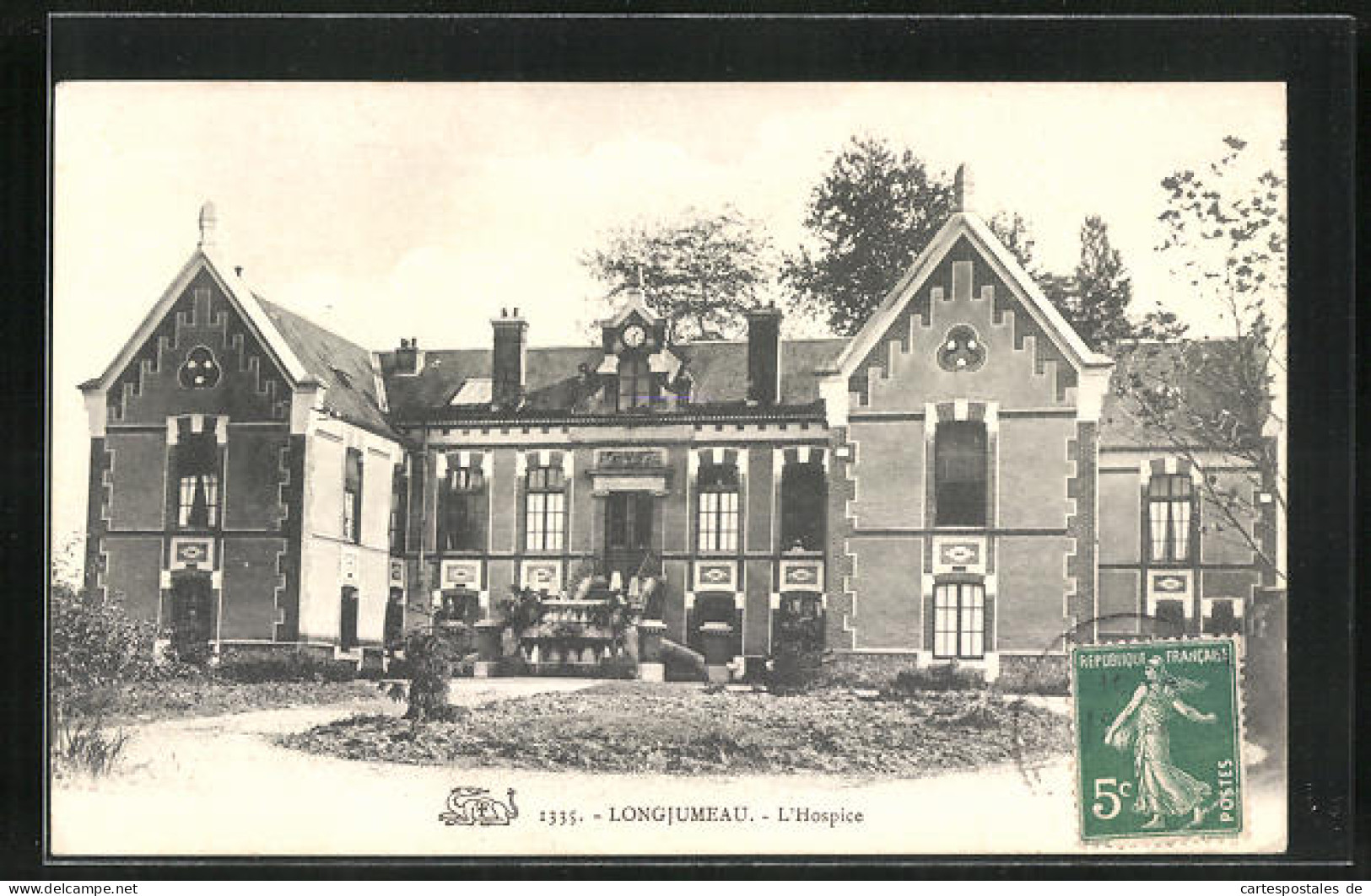 CPA Longjumeau, L`Hospice, Facade  - Longjumeau