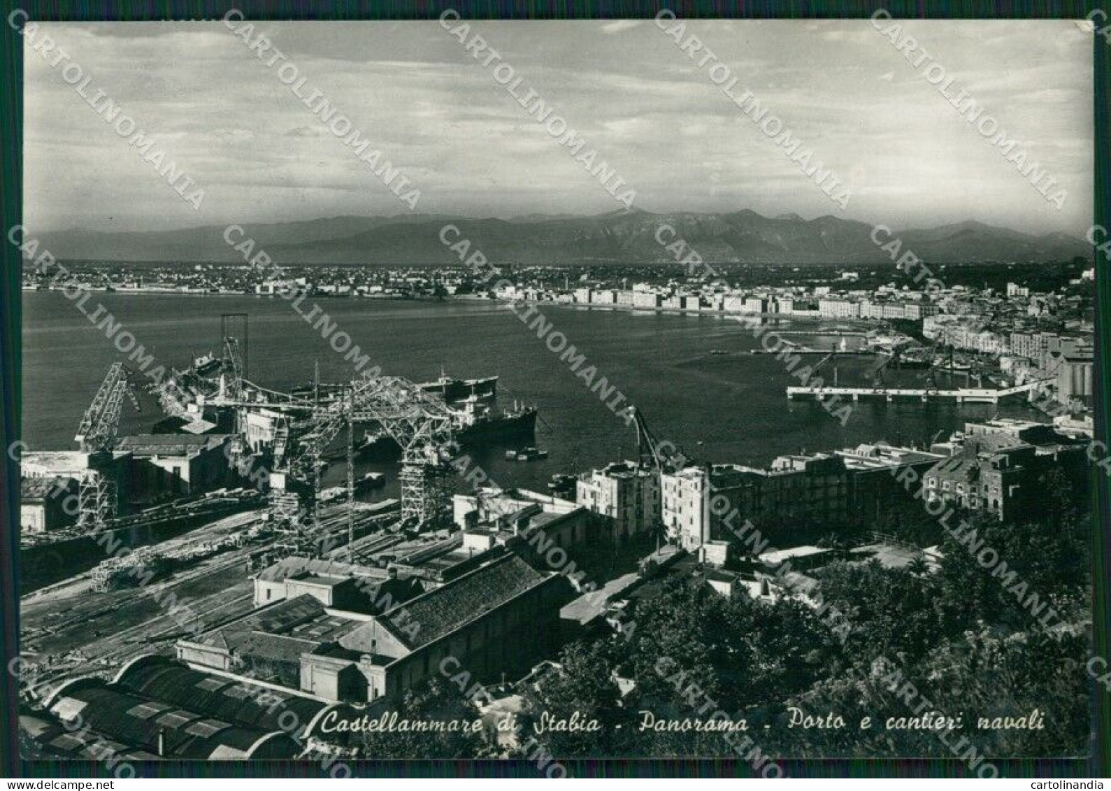 Napoli Castellammare Di Stabia Foto FG Cartolina ZKM7251 - Napoli (Naples)