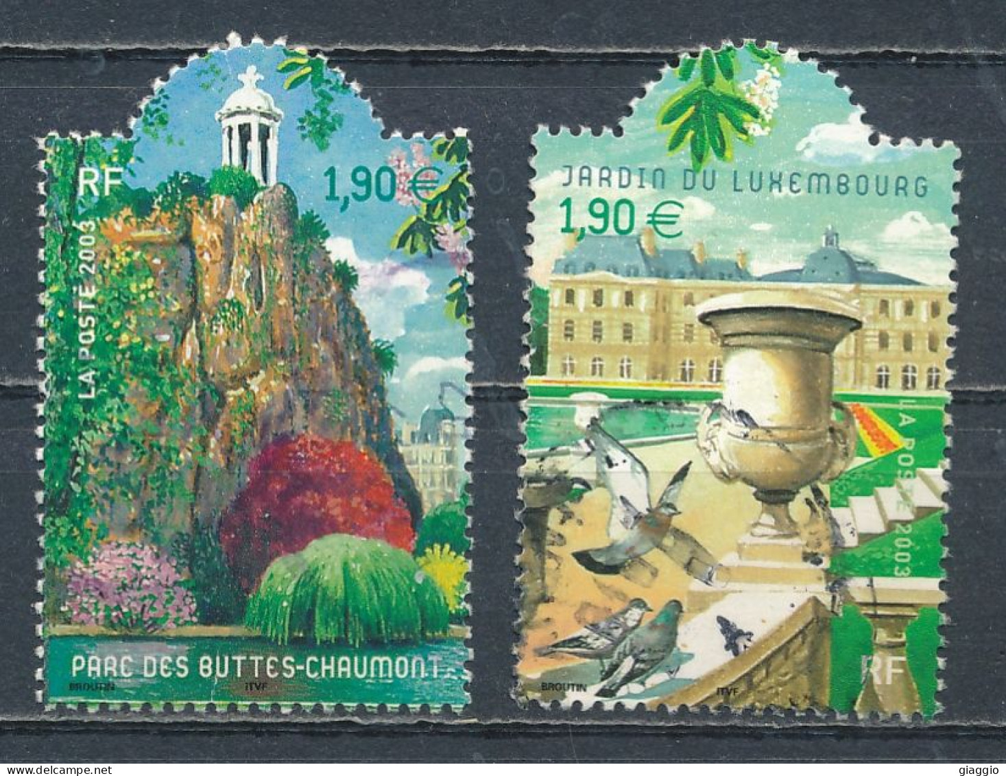 °°° FRANCE - Y&T N° 3606/607 - 2003 °°° - Used Stamps