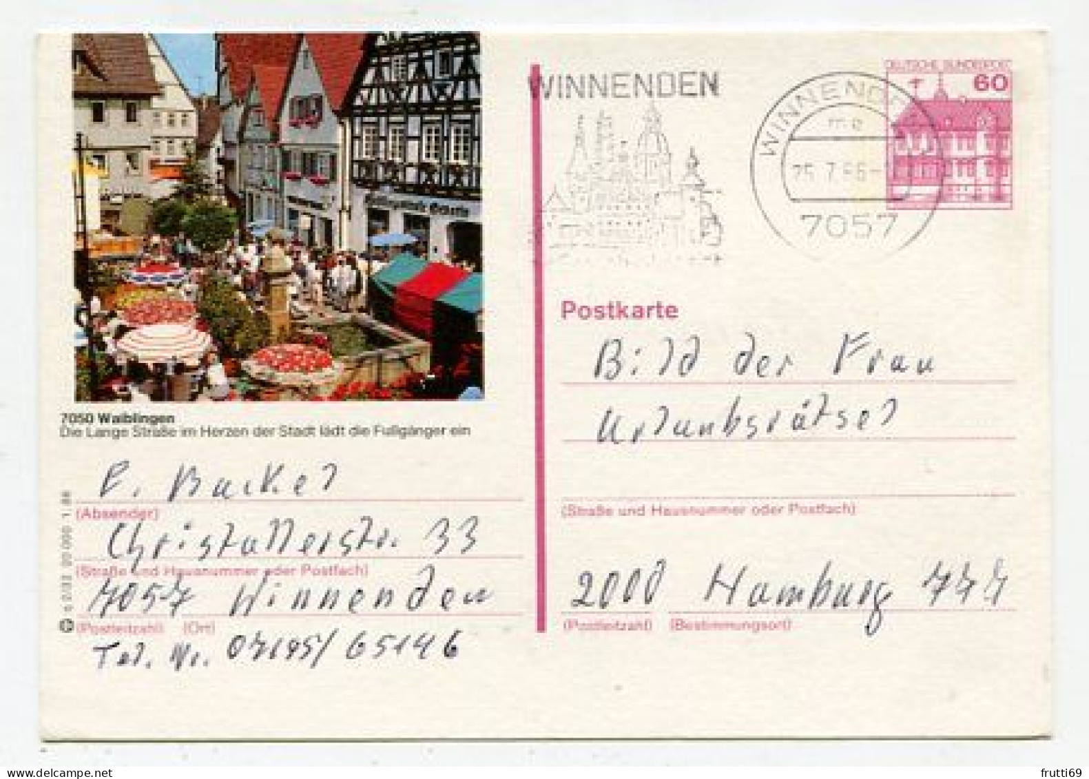 AK 213213 GERMANY - Waiblingen - Waiblingen