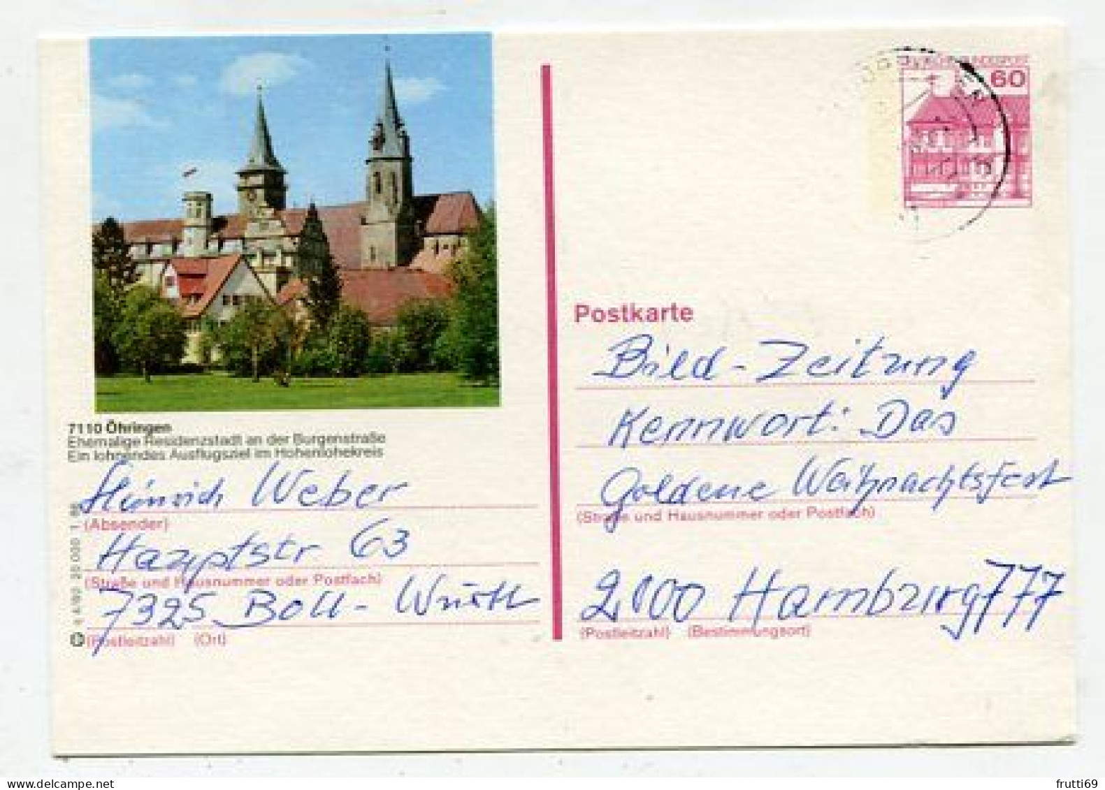 AK 213217 GERMANY - Öhringen - Oehringen