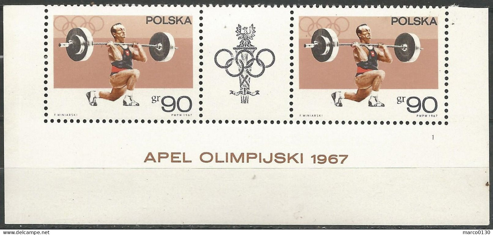 POLOGNE  N° 1619 X 2 NEUF - Unused Stamps