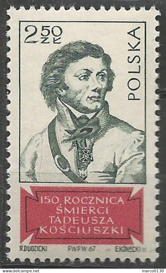 POLOGNE  N° 1649 + N° 1650 NEUF - Ongebruikt