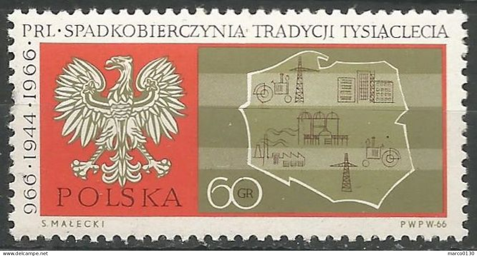 POLOGNE  N° 1577 + N° 1578 NEUF - Nuovi