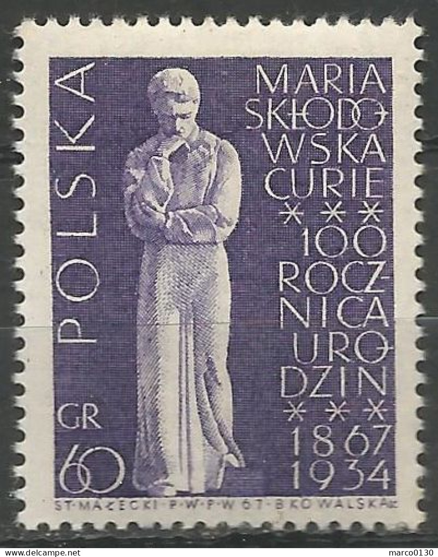 POLOGNE  N° 1633 + N° 1634 + N° 1635  NEUF - Nuevos