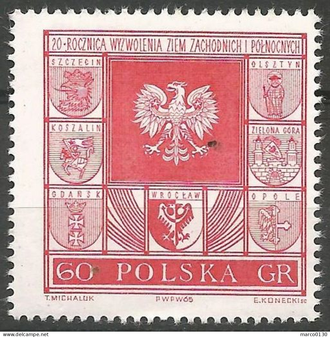 POLOGNE  N° 1435 NEUF - Unused Stamps