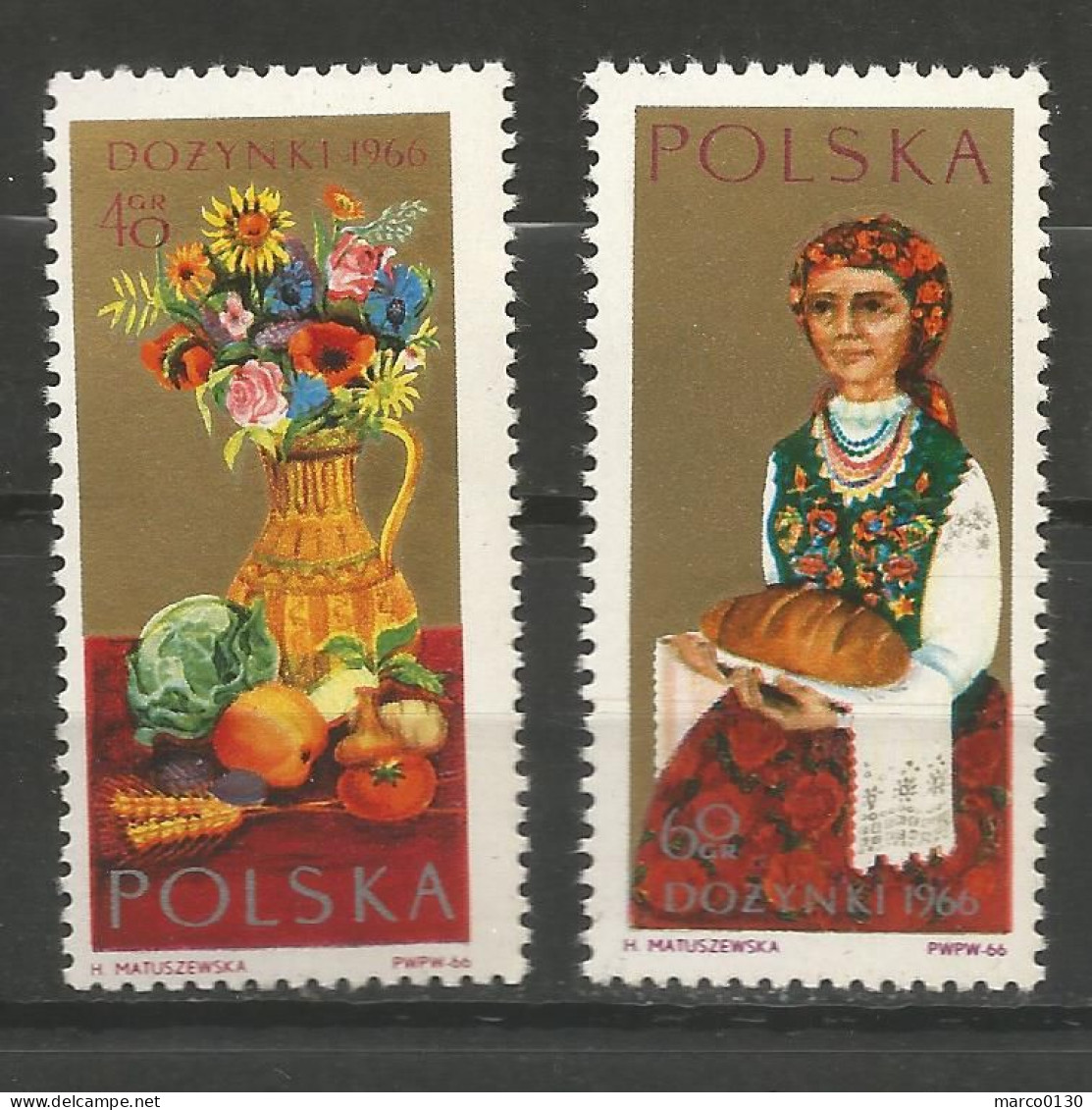 POLOGNE  N° 1543  + N° 1544 NEUF - Unused Stamps