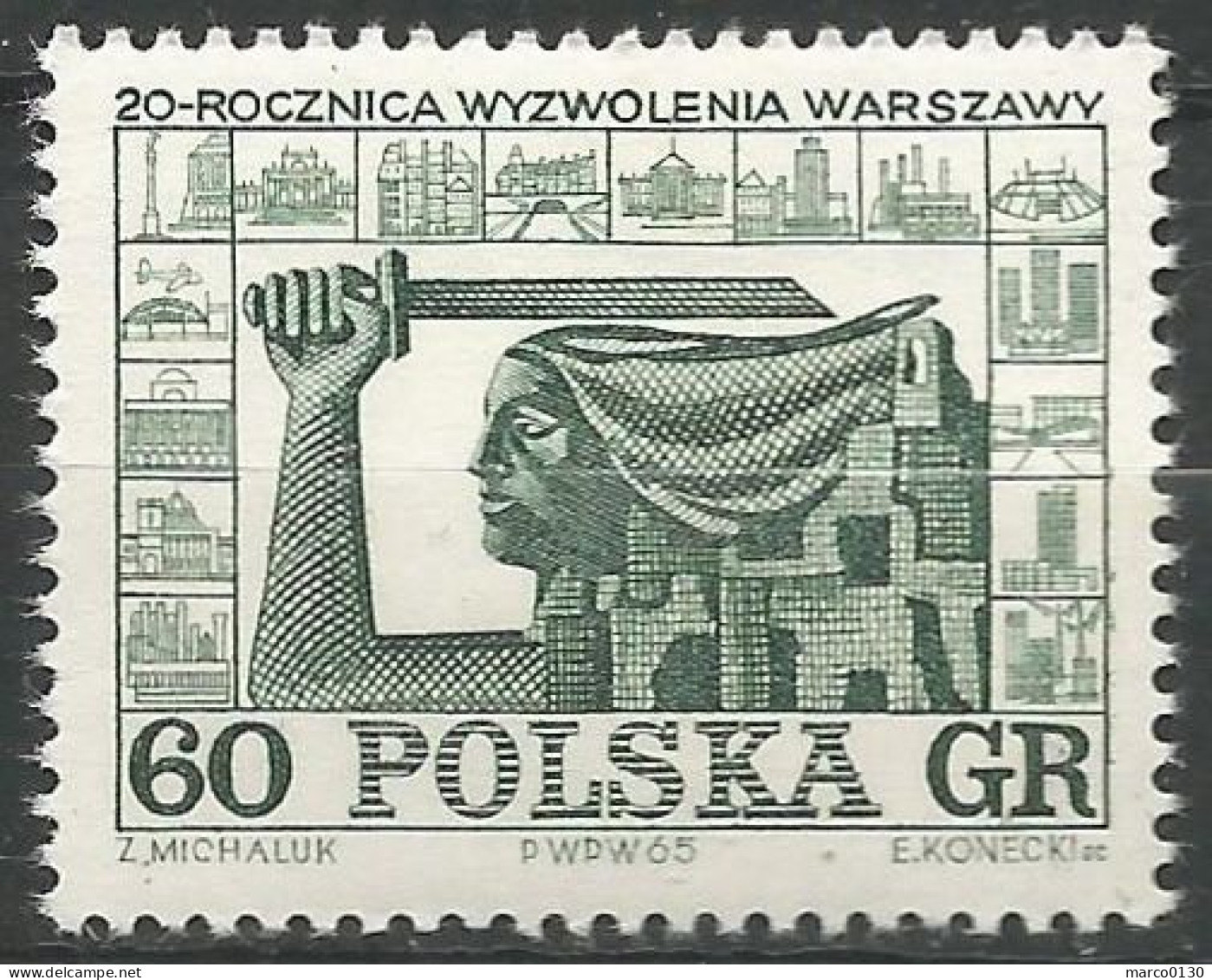 POLOGNE  N° 1414 NEUF - Ungebraucht