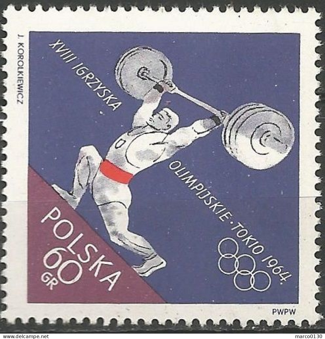 POLOGNE  N° 1372 NEUF - Neufs