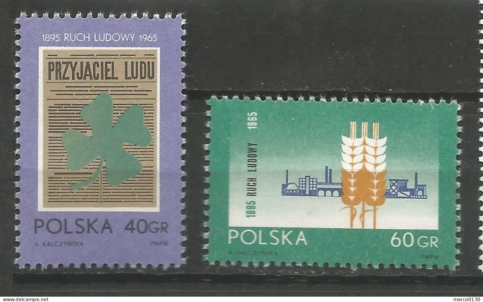 POLOGNE  N° 1438 + N° 1439 NEUF - Ongebruikt