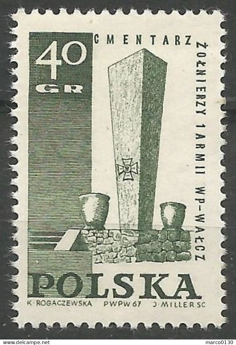 POLOGNE  du N° 1607 au N° 1614 NEUF