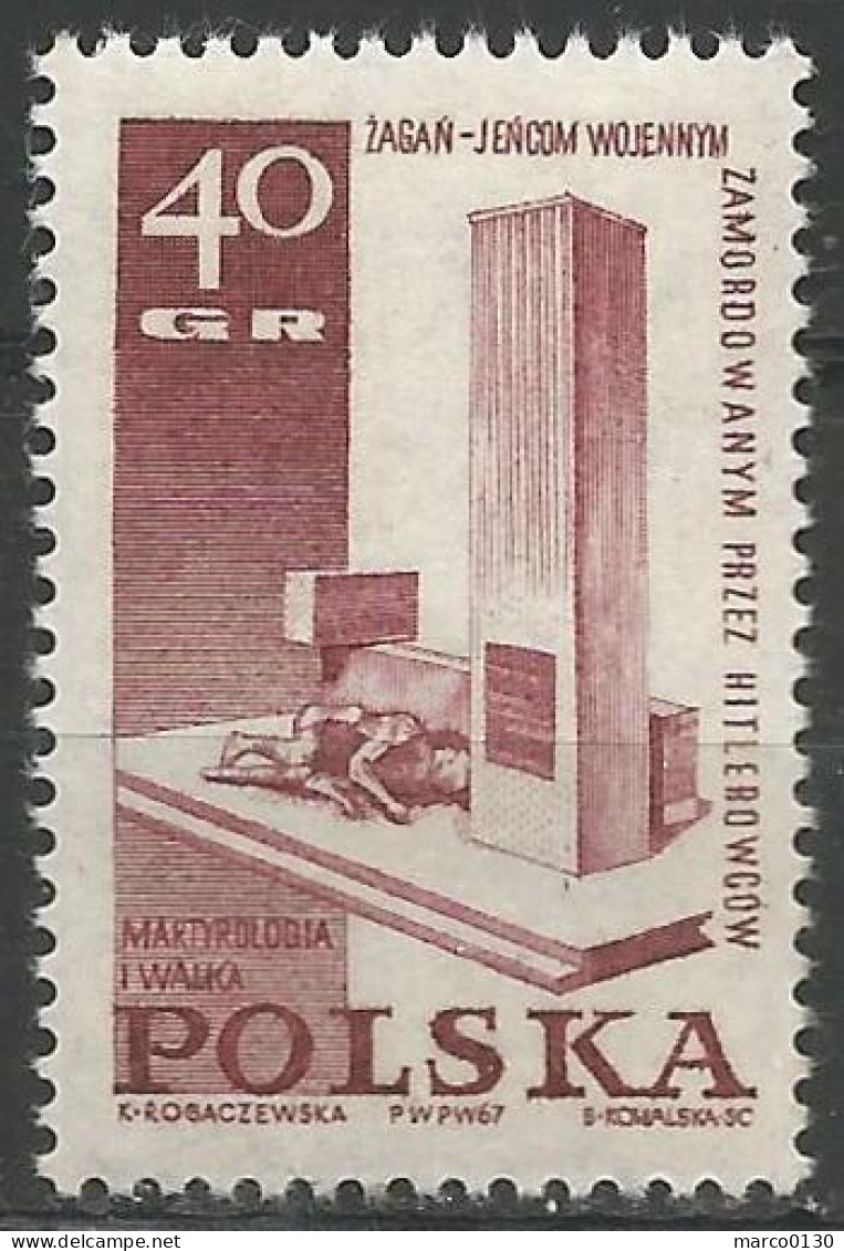 POLOGNE  du N° 1607 au N° 1614 NEUF