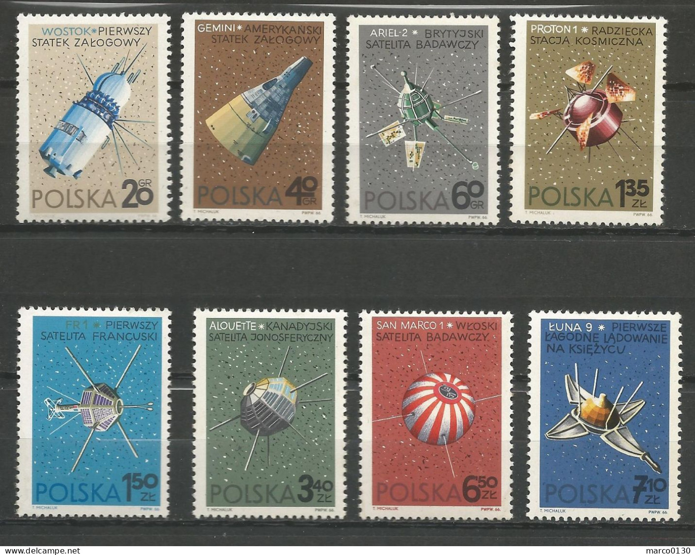 POLOGNE  Du N° 1582 Au N° 1589 NEUF - Nuevos