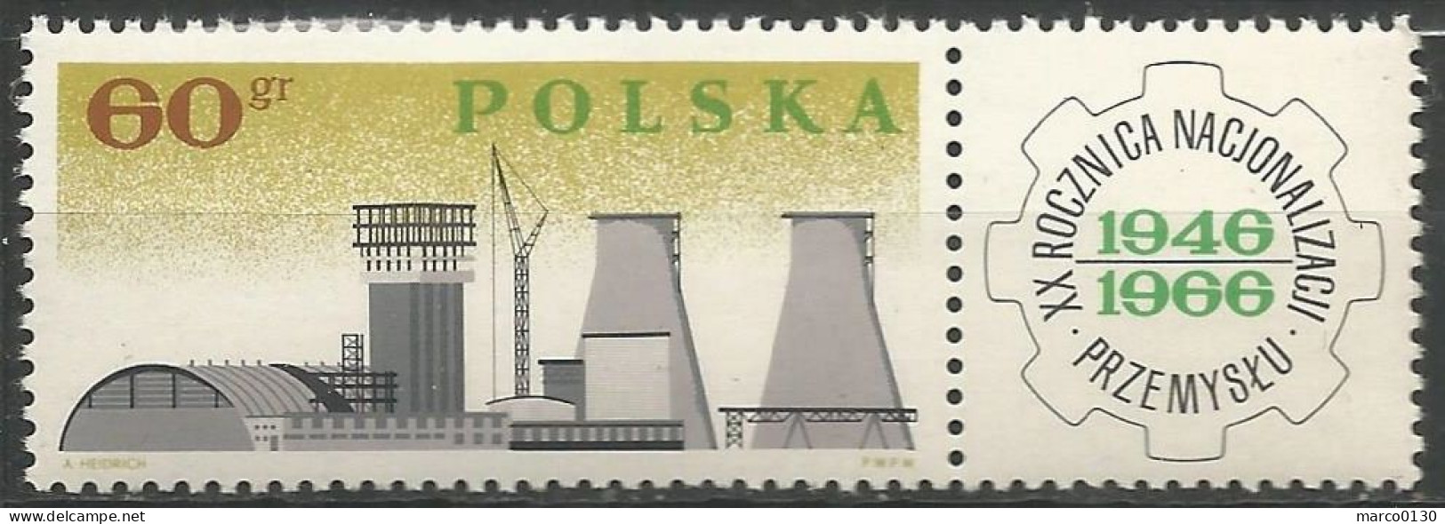 POLOGNE  Du N° 1516 Au  N° 1521 NEUF - Nuevos