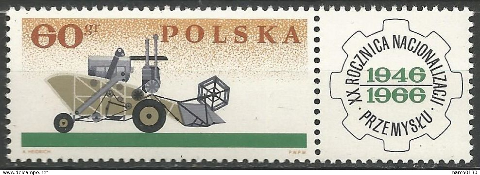 POLOGNE  Du N° 1516 Au  N° 1521 NEUF - Neufs