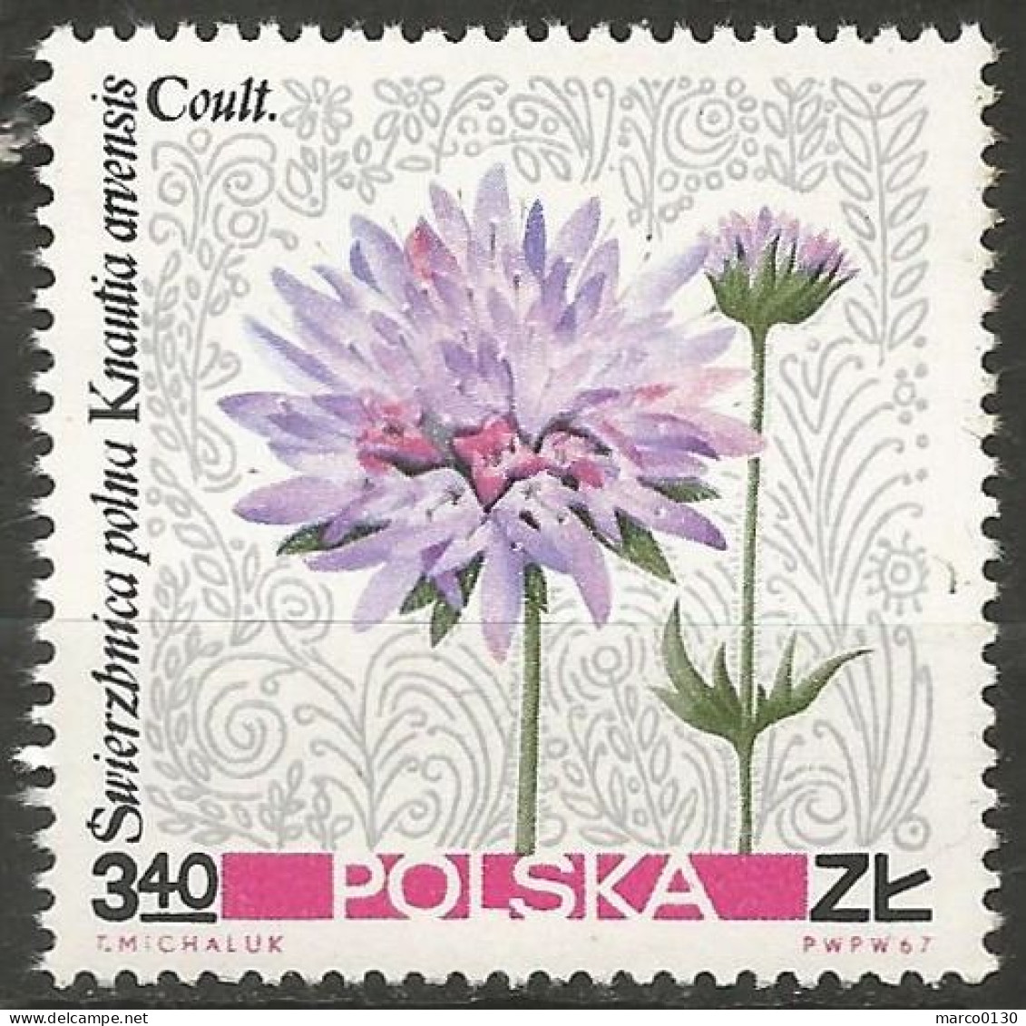 POLOGNE  du N° 1636 au N° 1644  NEUF