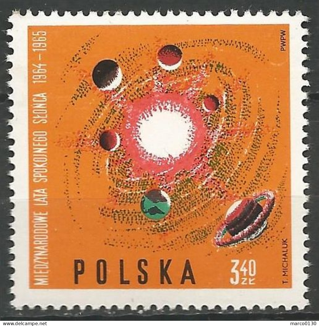 POLOGNE  du N° 1457 au  N° 1462 NEUF