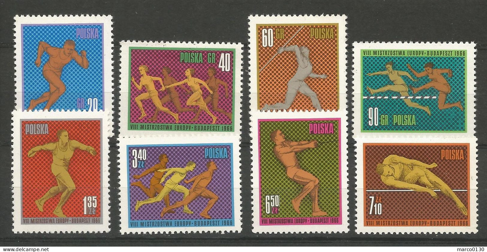 POLOGNE  Du N° 1531 Au N° 1538 NEUF - Ungebraucht