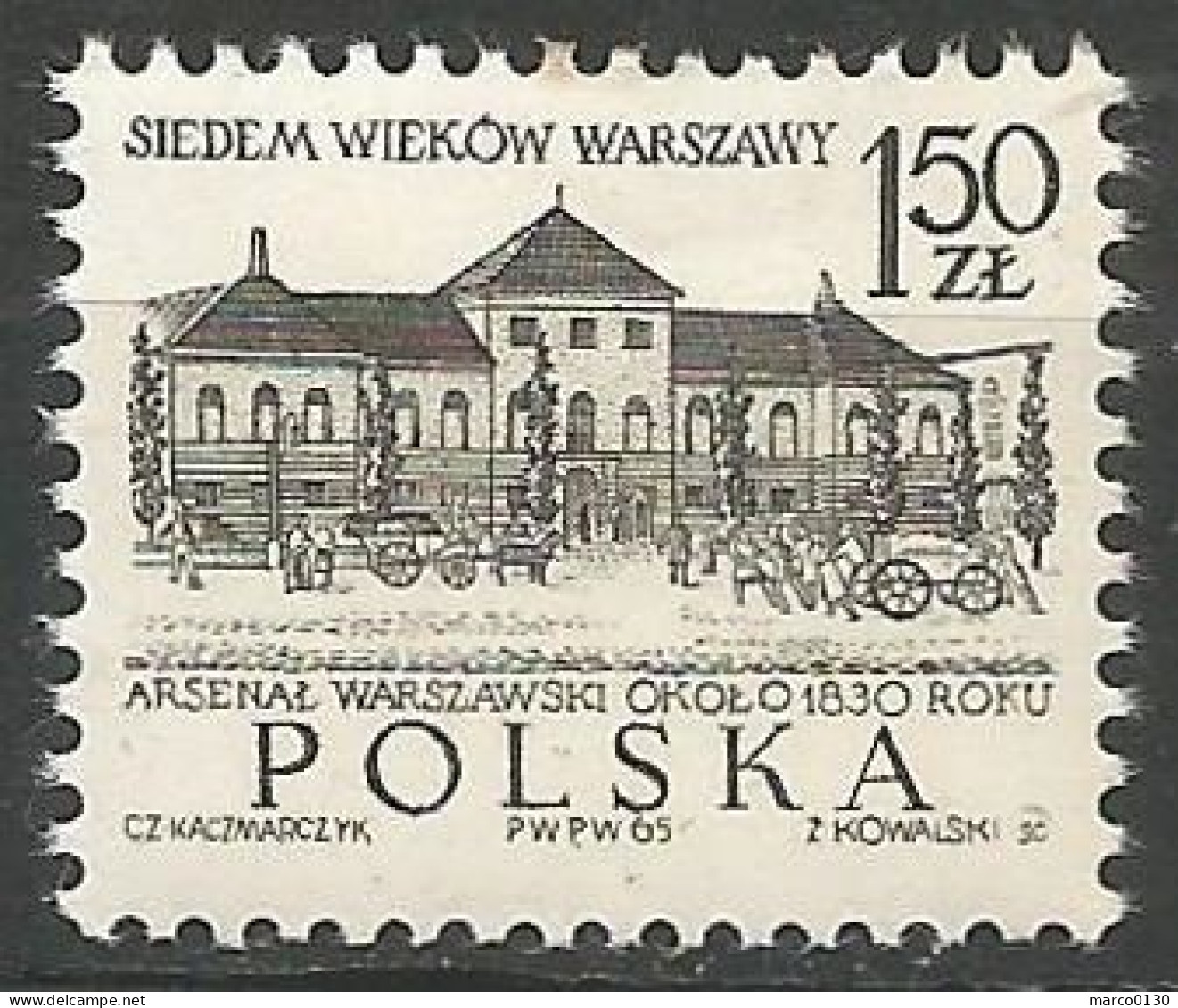 POLOGNE  du N° 1449 au  N° 1456 NEUF