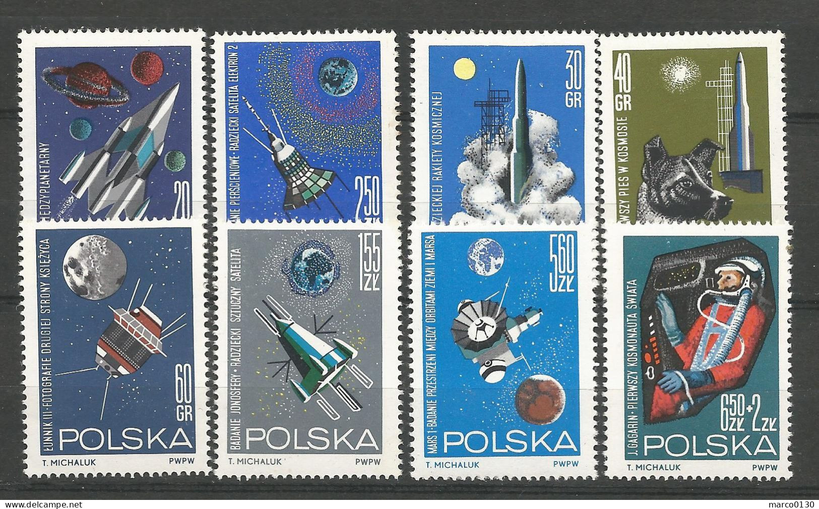 POLOGNE  Du N° 1406 Au  N° 1413 NEUF - Unused Stamps