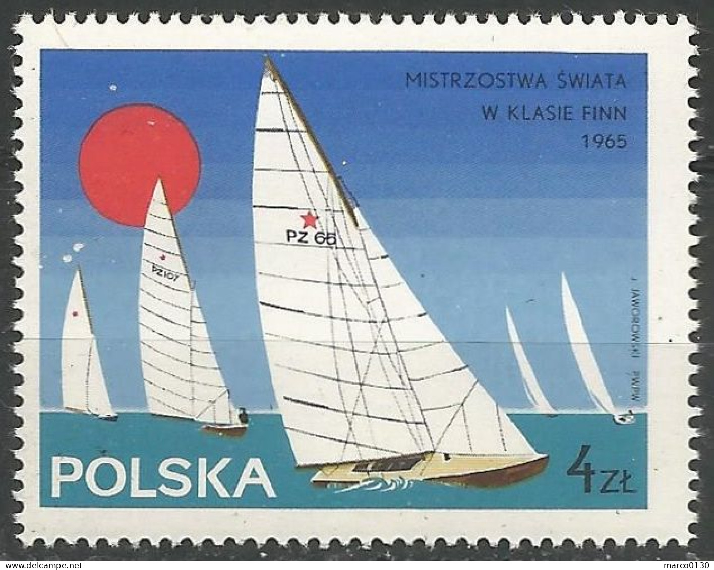 POLOGNE  du N° 1440 au  N° 1447 NEUF