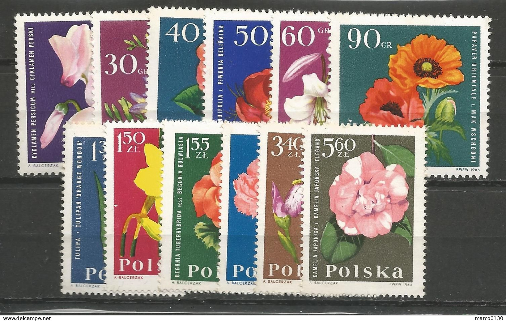 POLOGNE  Du N° 1394 Au  N° 1405 NEUF - Ongebruikt