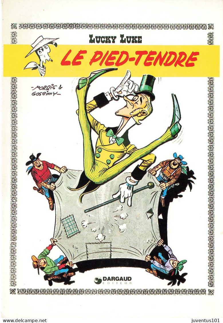 CPSM Lucky Luke-Le Pied Tendre     L2850 - Bandes Dessinées