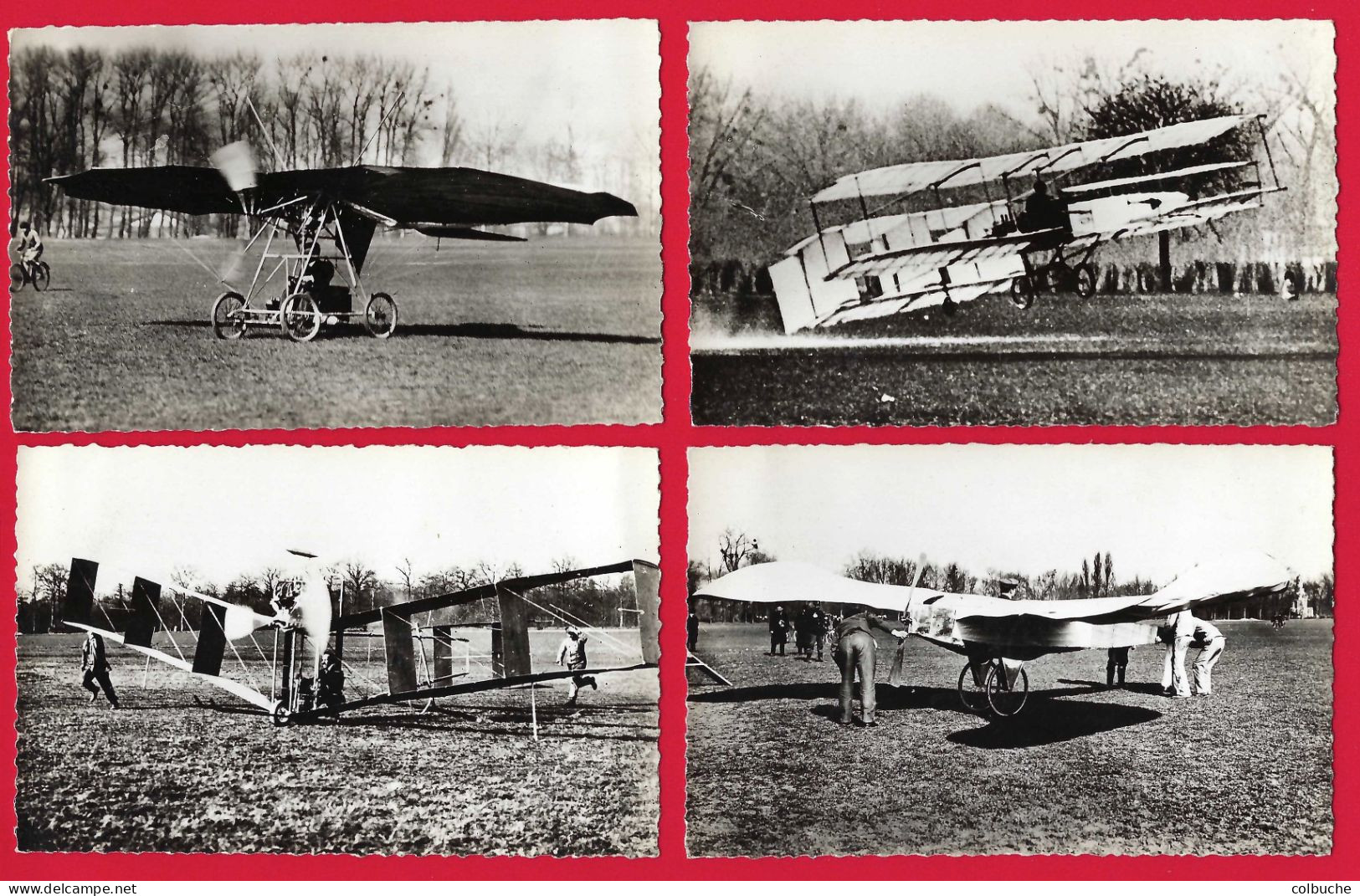 AVIATION +++ Série de 100 Cartes Postales +++ Origine de l'aviation à 1910 +++