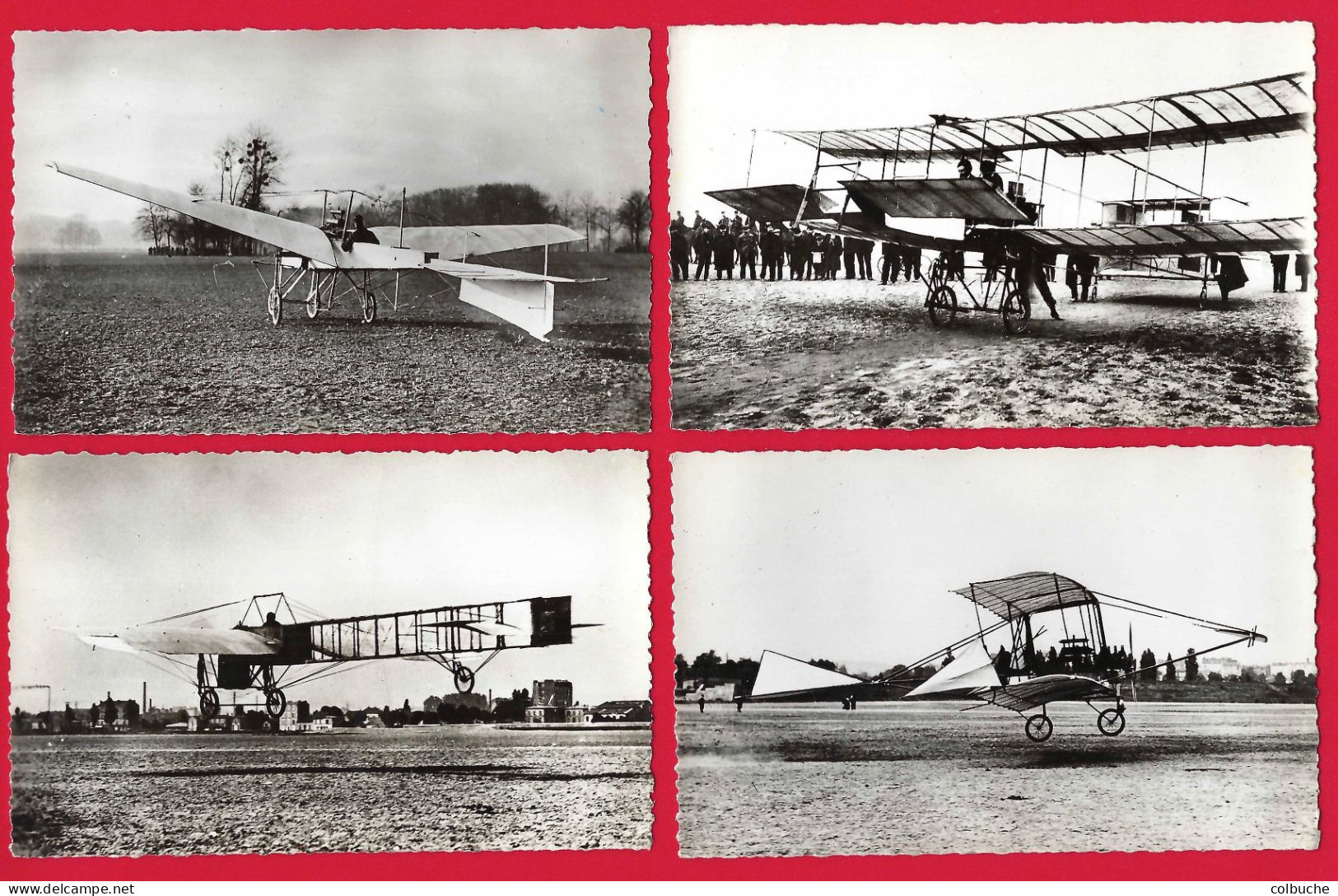 AVIATION +++ Série de 100 Cartes Postales +++ Origine de l'aviation à 1910 +++