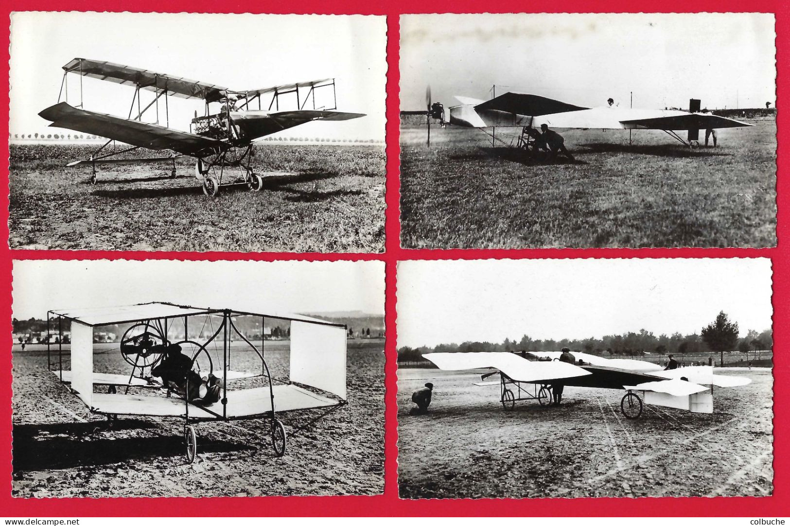 AVIATION +++ Série de 100 Cartes Postales +++ Origine de l'aviation à 1910 +++