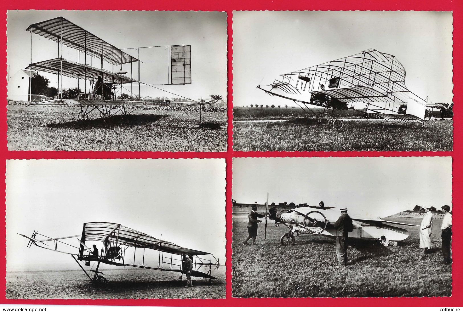 AVIATION +++ Série de 100 Cartes Postales +++ Origine de l'aviation à 1910 +++