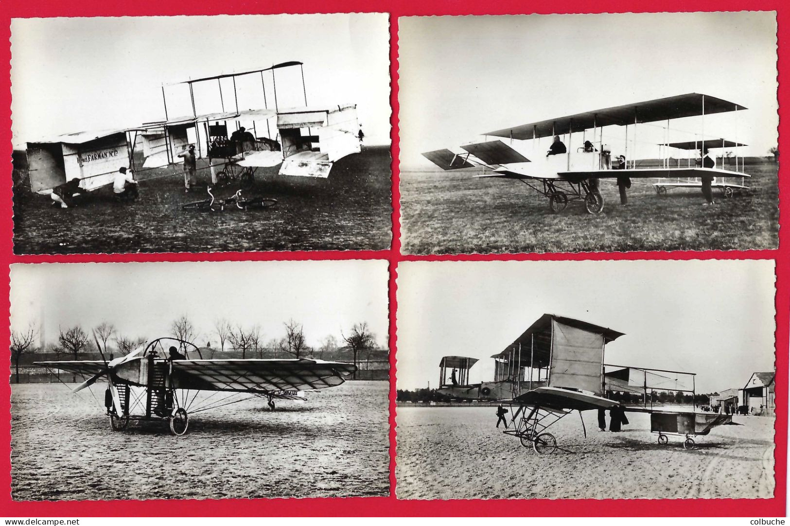 AVIATION +++ Série de 100 Cartes Postales +++ Origine de l'aviation à 1910 +++