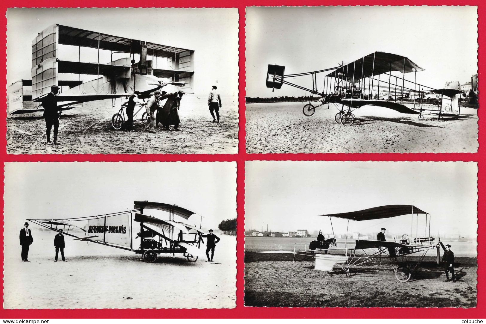 AVIATION +++ Série de 100 Cartes Postales +++ Origine de l'aviation à 1910 +++