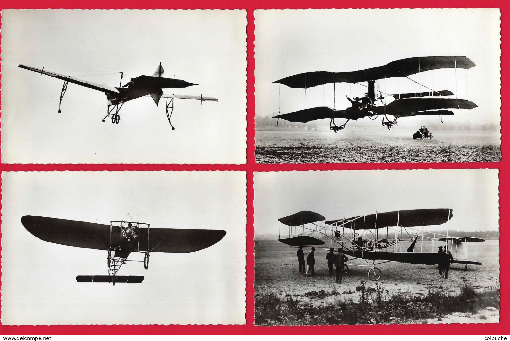 AVIATION +++ Série de 100 Cartes Postales +++ Origine de l'aviation à 1910 +++