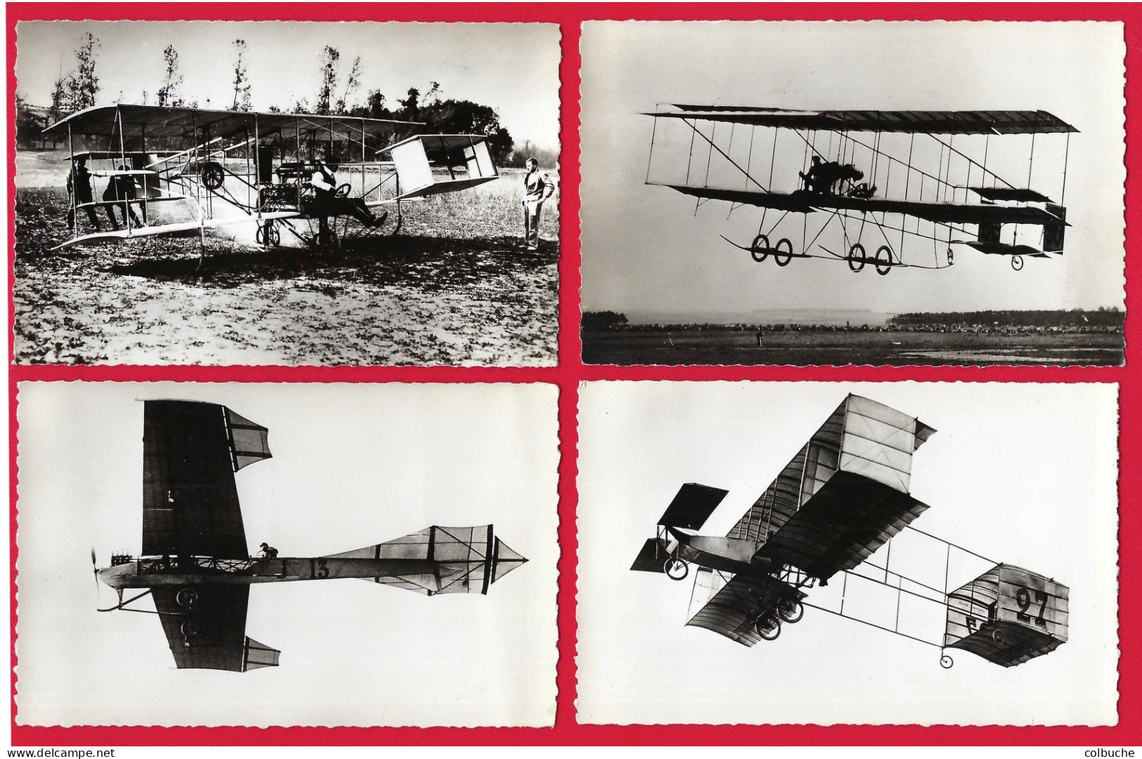 AVIATION +++ Série de 100 Cartes Postales +++ Origine de l'aviation à 1910 +++