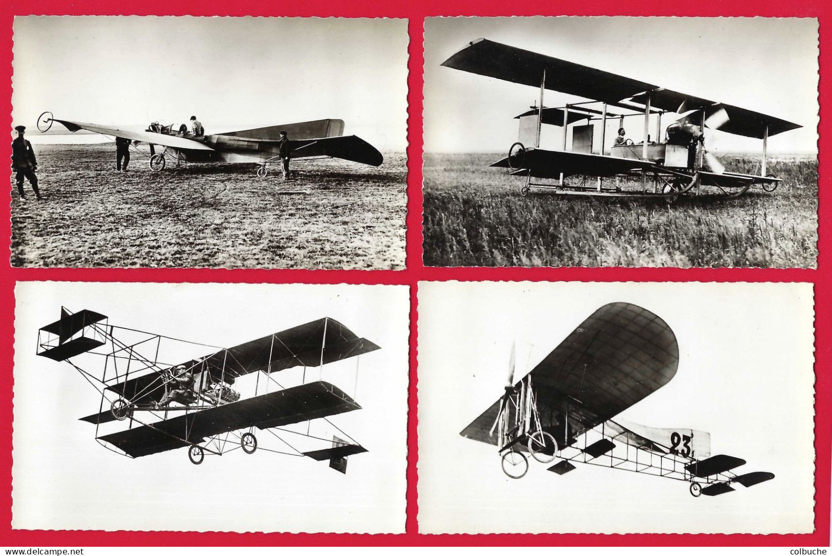 AVIATION +++ Série de 100 Cartes Postales +++ Origine de l'aviation à 1910 +++