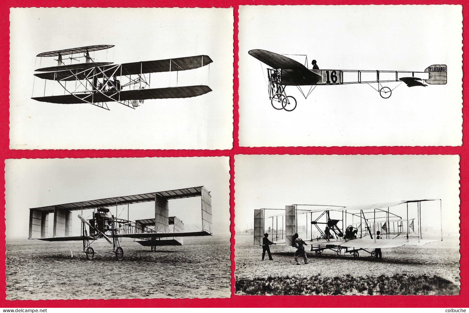 AVIATION +++ Série de 100 Cartes Postales +++ Origine de l'aviation à 1910 +++