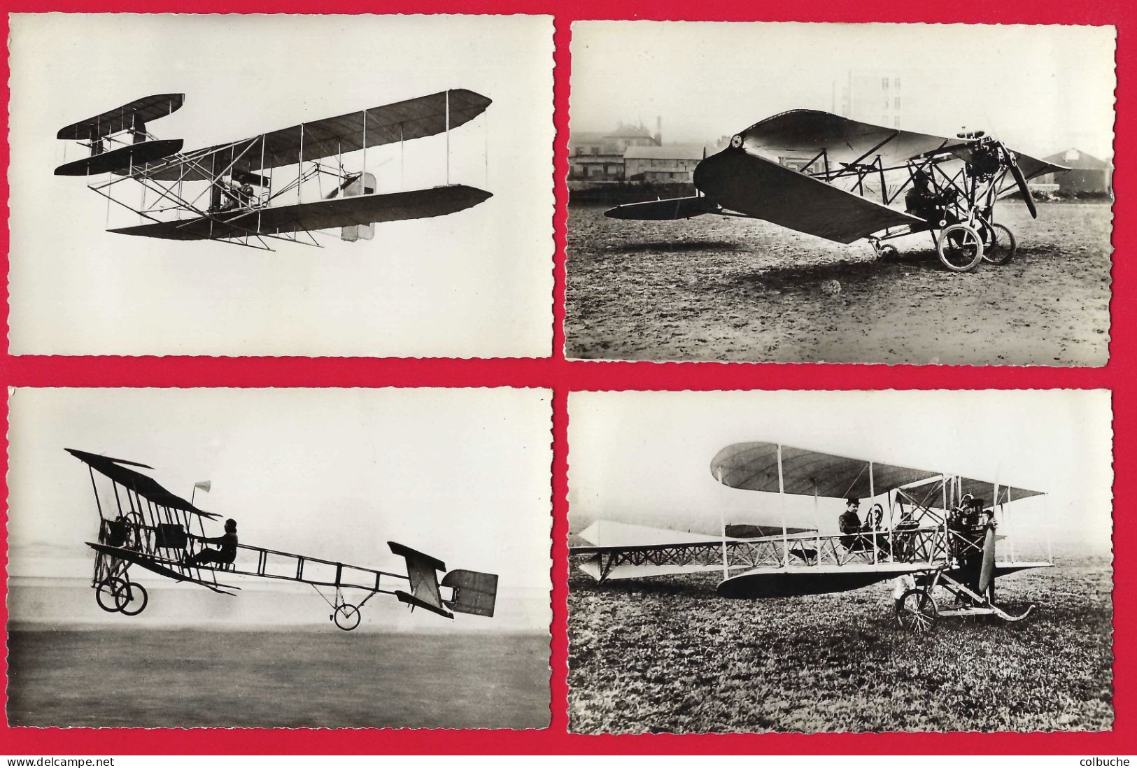 AVIATION +++ Série de 100 Cartes Postales +++ Origine de l'aviation à 1910 +++