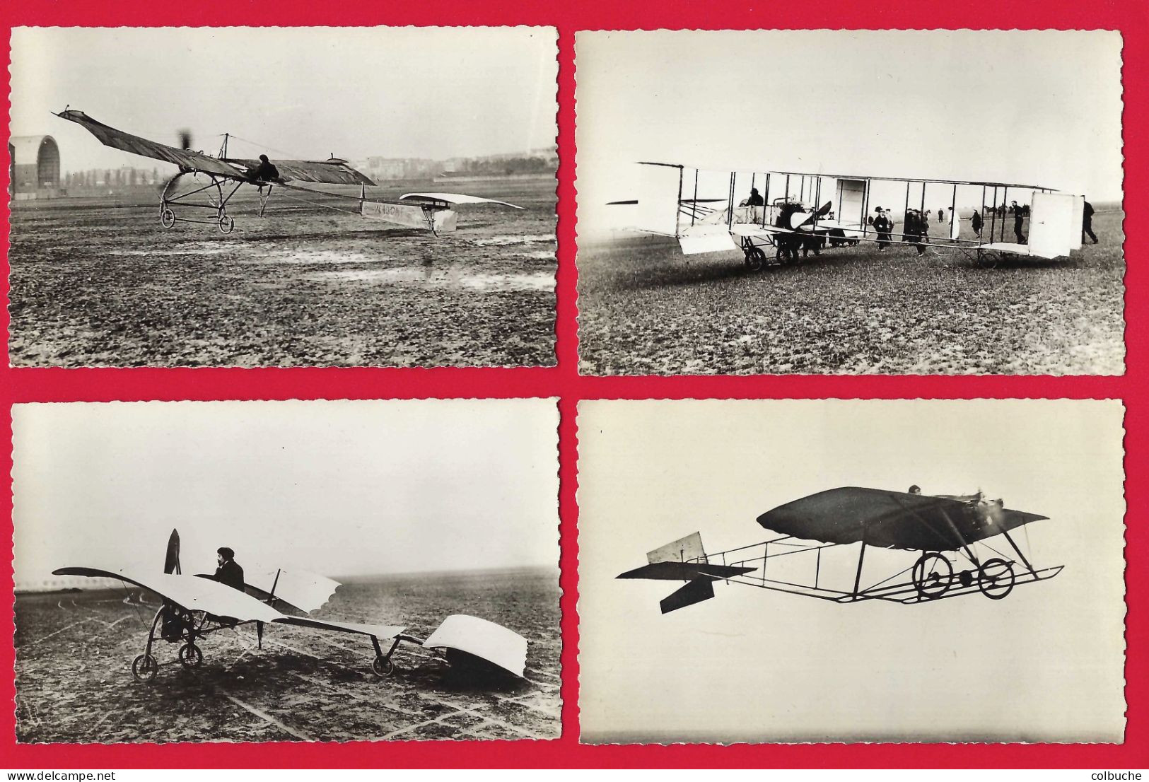 AVIATION +++ Série de 100 Cartes Postales +++ Origine de l'aviation à 1910 +++