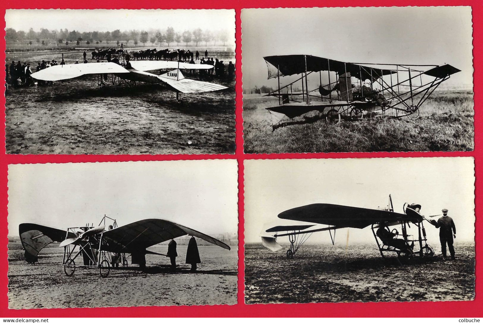 AVIATION +++ Série de 100 Cartes Postales +++ Origine de l'aviation à 1910 +++