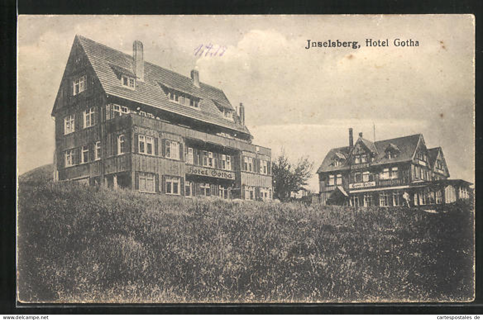 AK Inselsberg, Gebäude Des Hotels Gotha Mit Umgebung  - Gotha