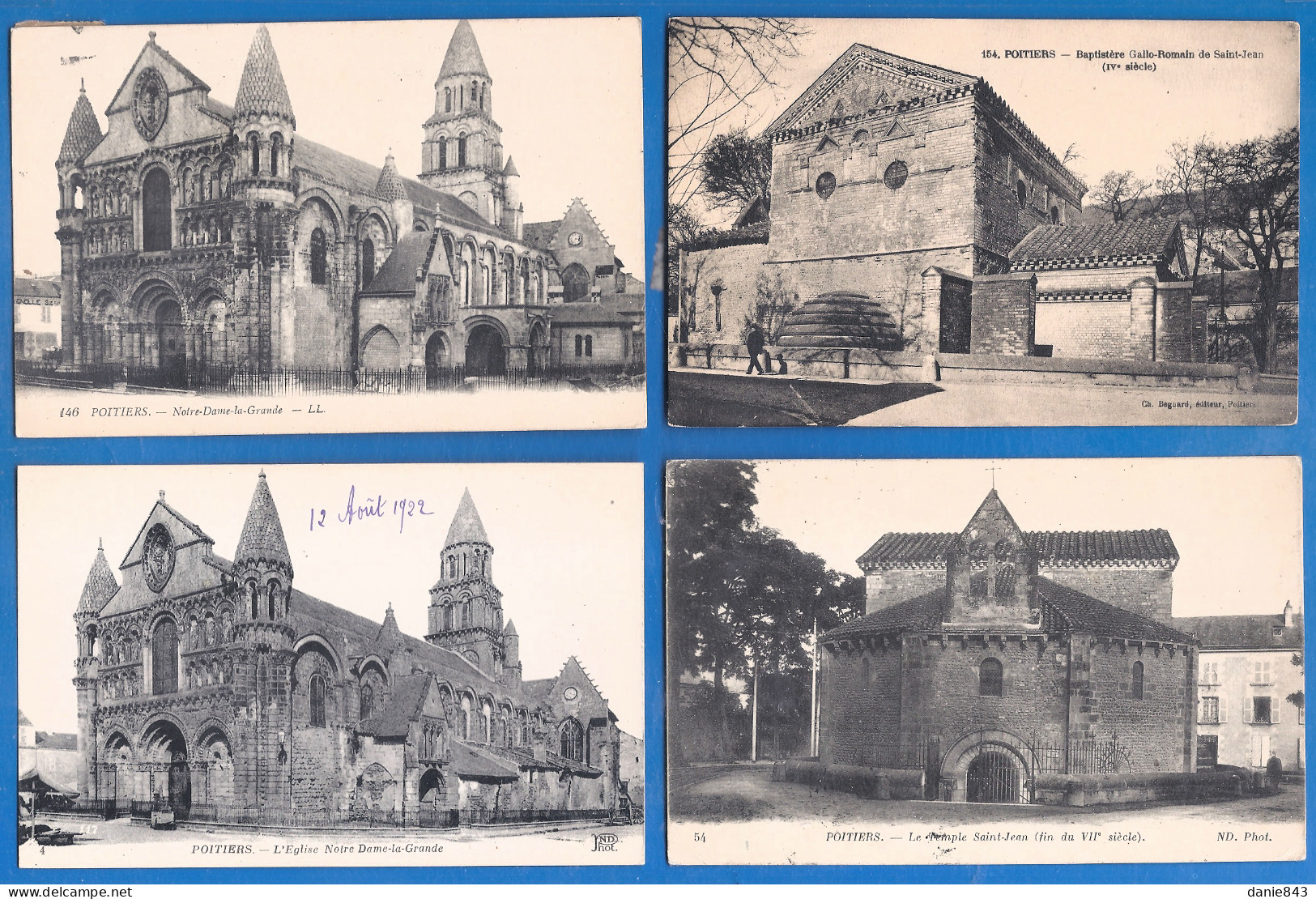 Lot De 20 CPA De POITIERS - Vue Courantes Avec Quelques Animation - Toutes Les Cartes Sont Scannées - 5 - 99 Karten